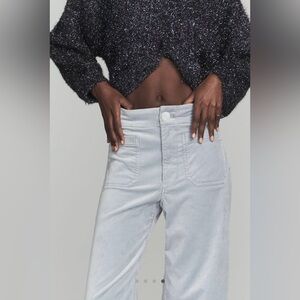 NWT Anthropologie Colette Full-Length Velvet Pants by Maeve